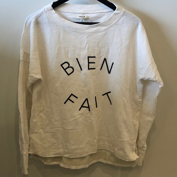 Madewell Bien Fait sweatshirt - Picture 2 of 3